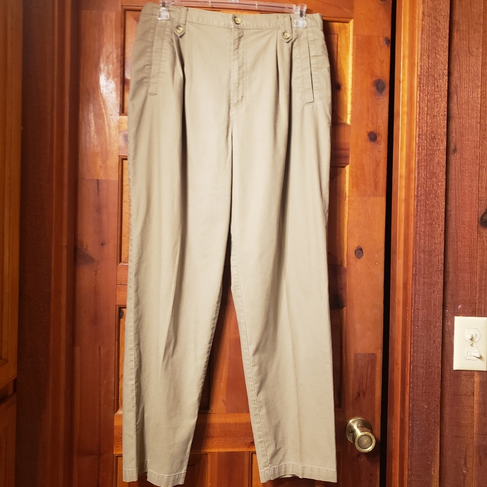 Vintage💚2/$10💚CHEROKEE/ Sz 16 tan pants